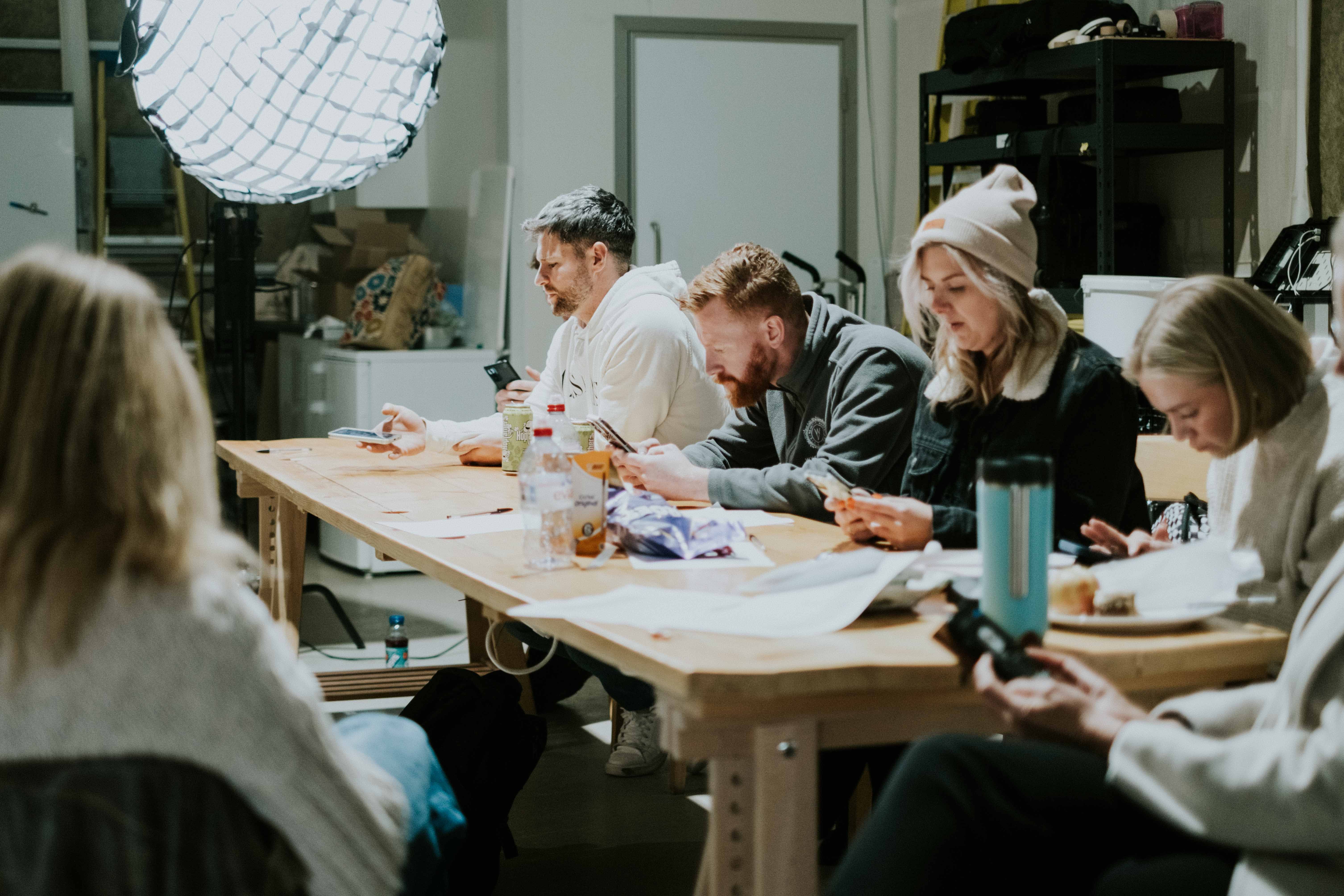 In-house smartphone training at our studio