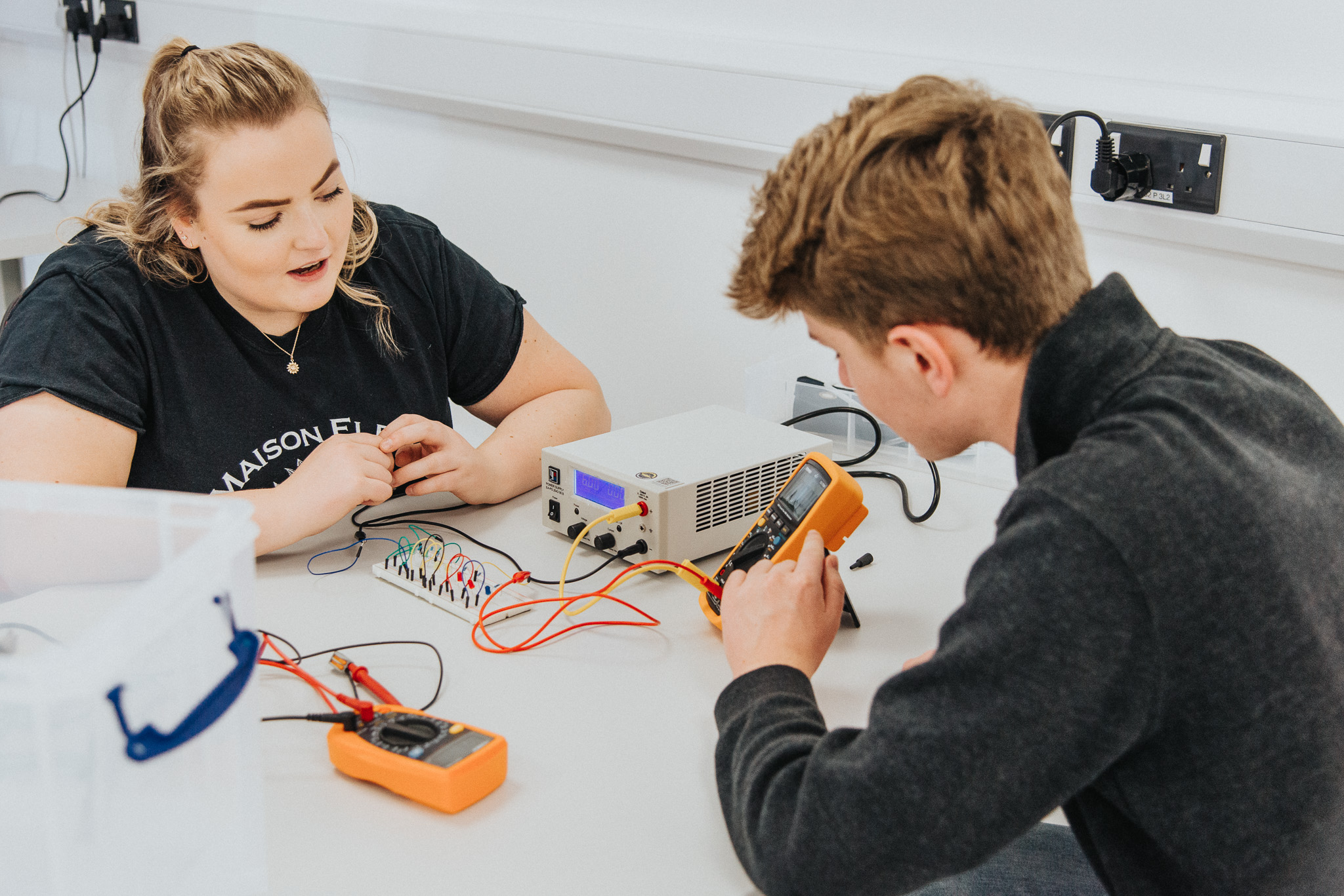 Promotional Photography - Students working